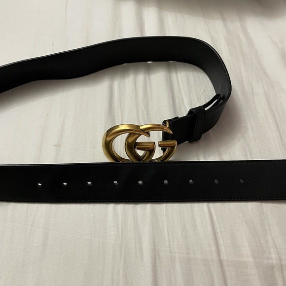 2015 Re-Edition wide leather belt (AUTHENTIC) main image 6